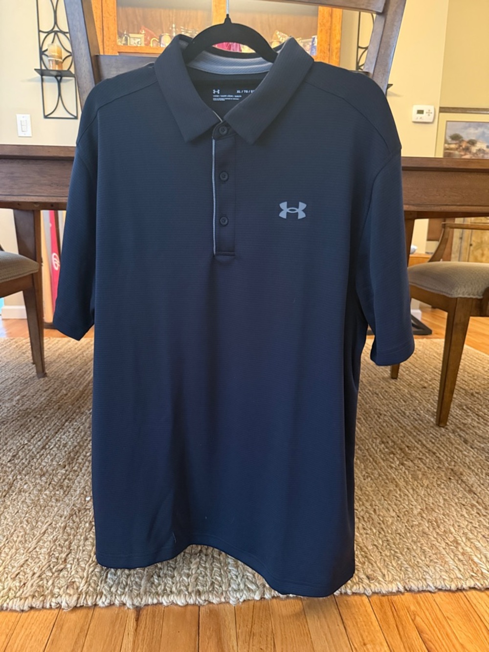 Under Armour Men's Black Performance Polo